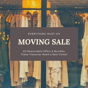 Moving Sale! UO, H&M, Forever21 and more!